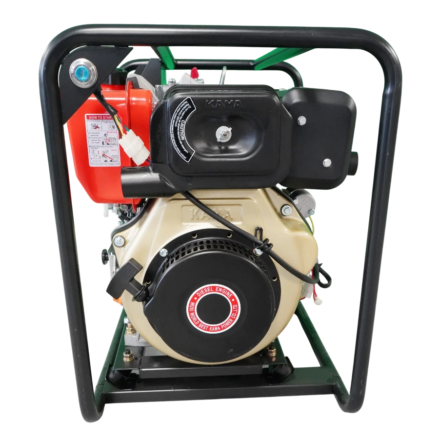 Motopompa KDP 30 THE de presiune cu motor Kama Diesel  aspiratie / refulare 3 '' pornire electrica la cheie
