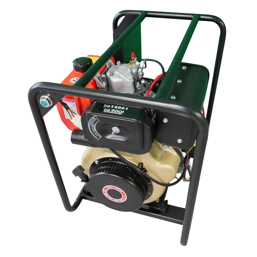 Motopompa KDP 30 THE de presiune cu motor Kama Diesel  aspiratie / refulare 3 '' pornire electrica la cheie