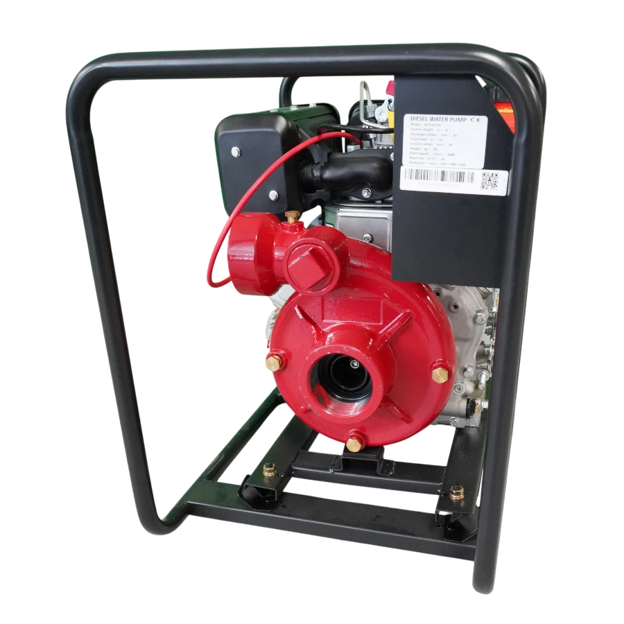 Motopompa KDP 30 THE de presiune cu motor Kama Diesel  aspiratie / refulare 3 '' pornire electrica la cheie