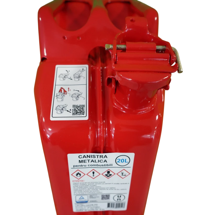 Canistra combustibil din metal 20 L omologata