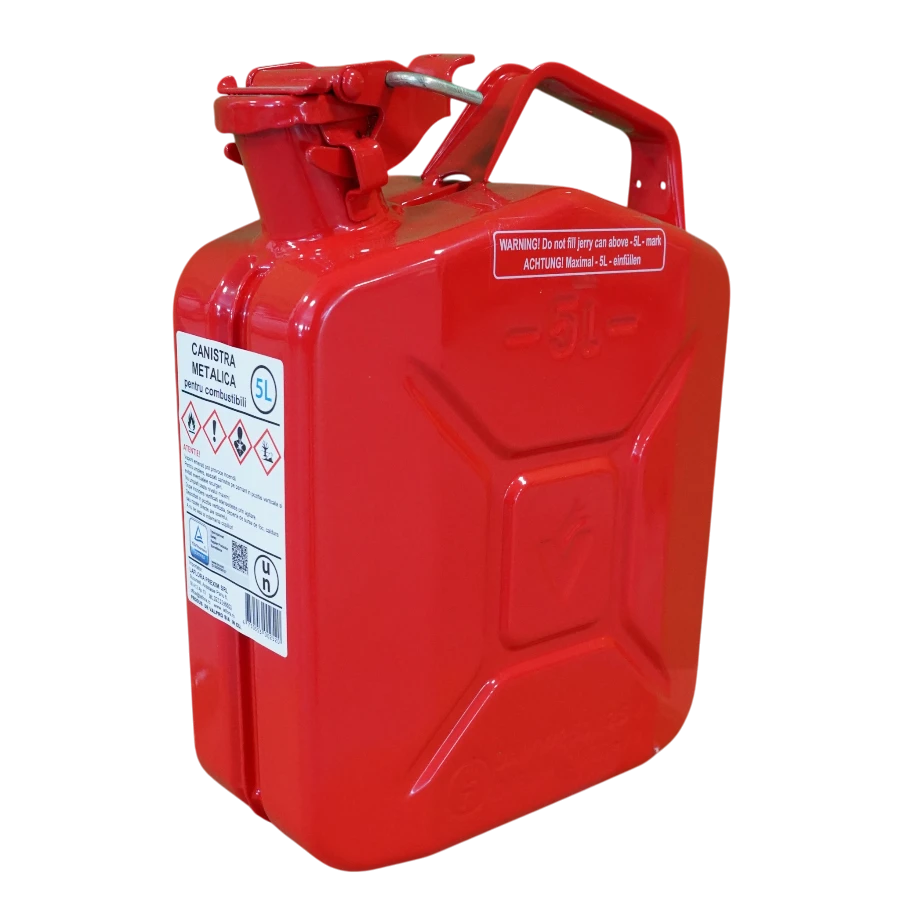 Canistra combustibil din metal 5 L omologata