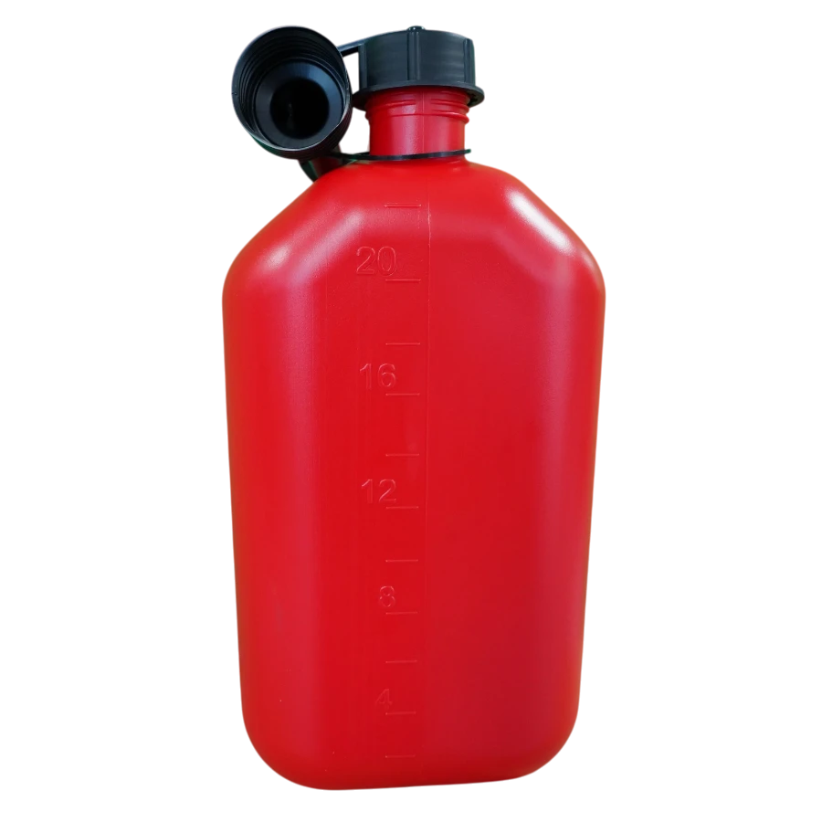 Canistra din plastic 20 L cu palnie flexibila