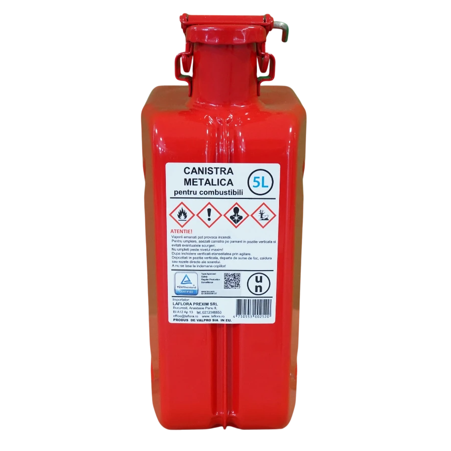 Canistra combustibil din metal 5 L omologata
