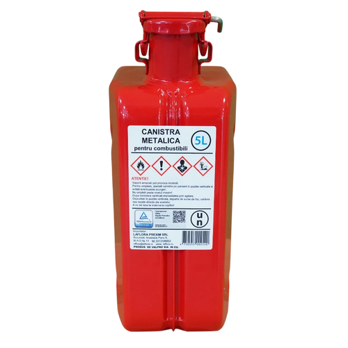 Canistra combustibil din metal 5 L omologata