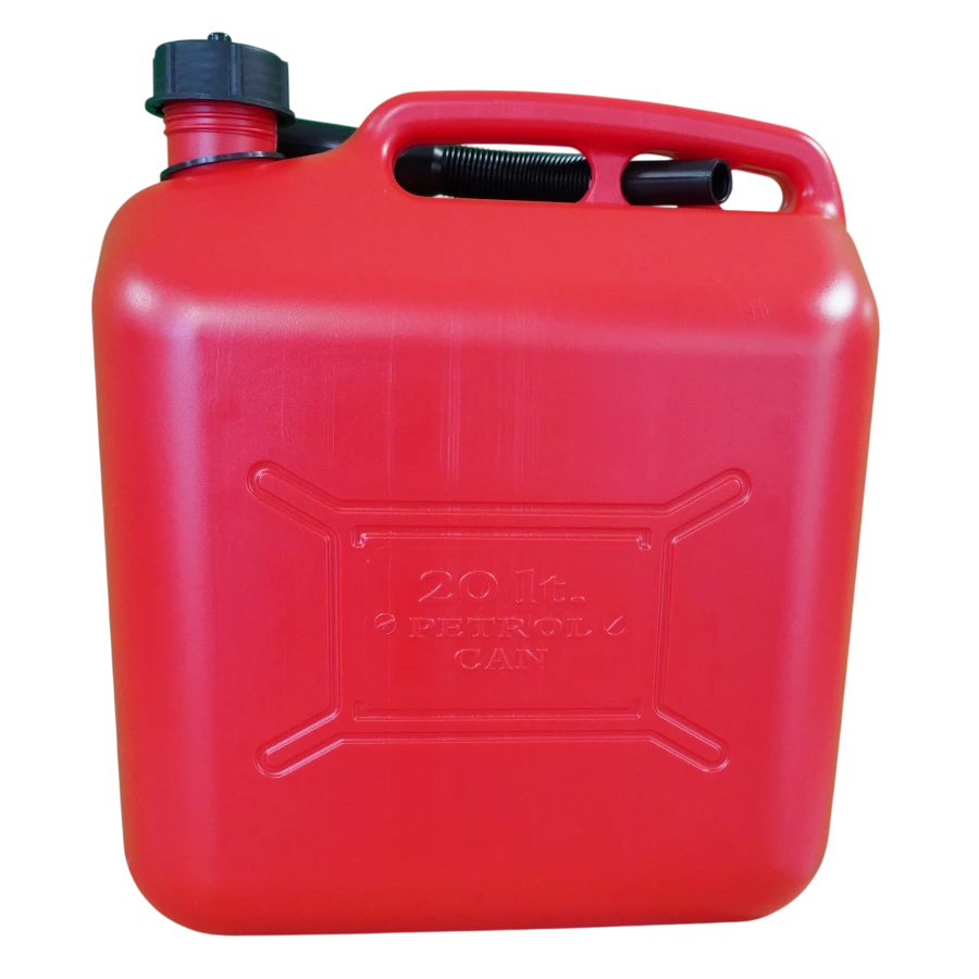 Canistra din plastic 20 L cu palnie flexibila