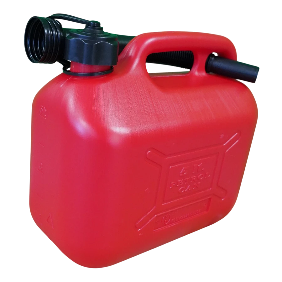 Canistra din plastic 5 L cu palnie flexibila
