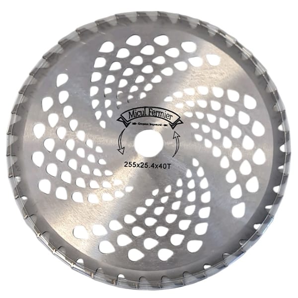 Disc motocoasa 40T vidia 255×25,4x1MM