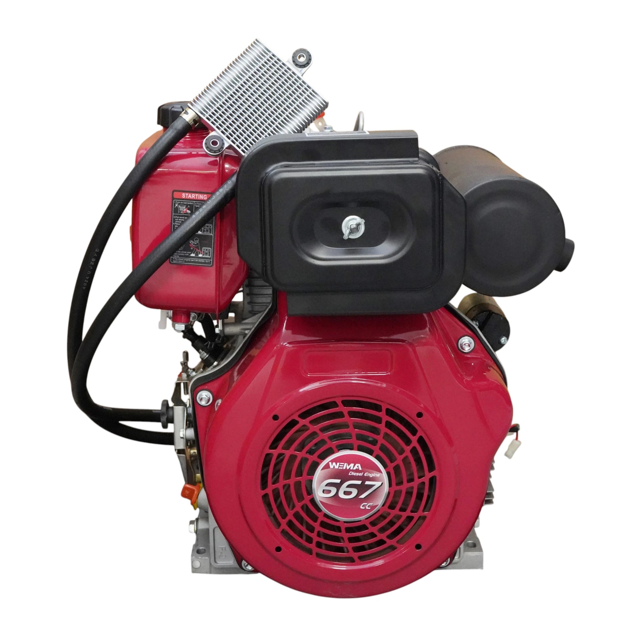 Motor DIESEL WM1100FE 16 CP ax pana 25,44MM