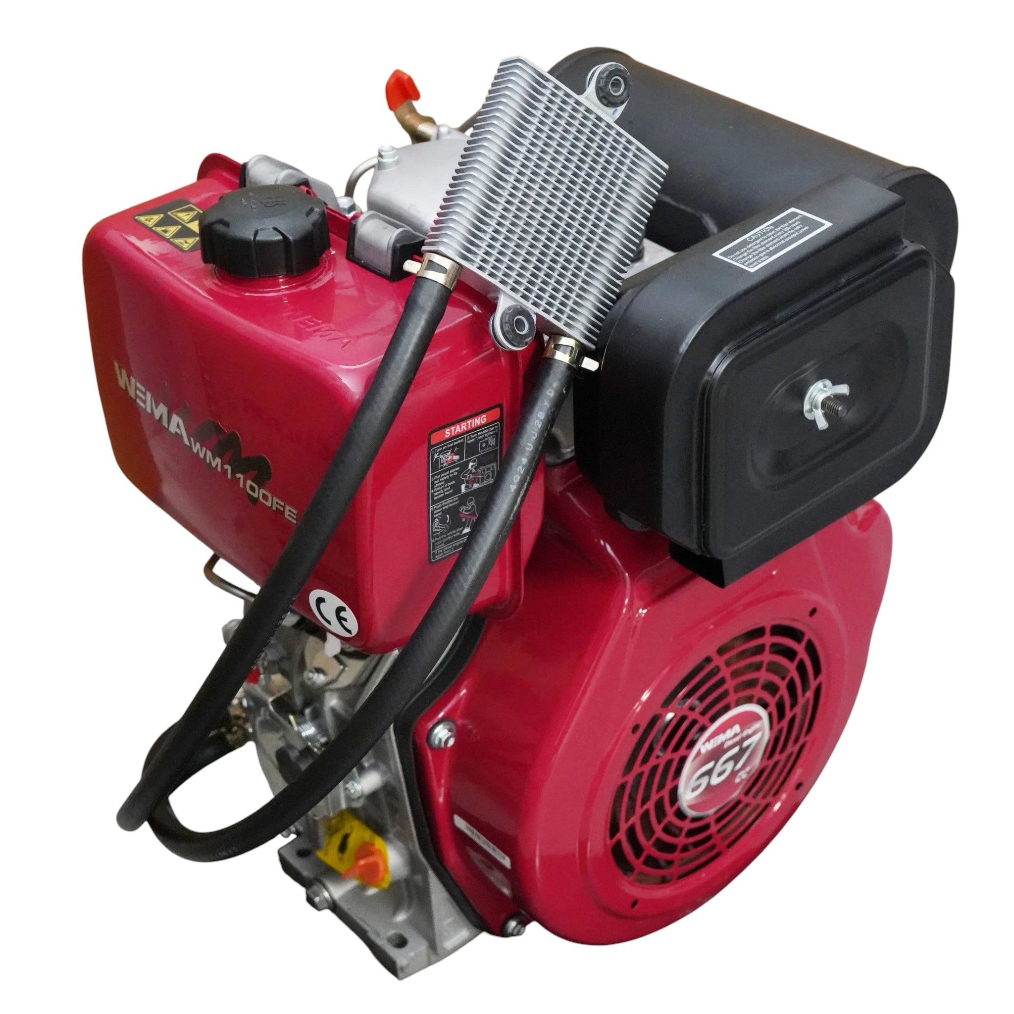 Motor DIESEL WM1100FE 16 CP ax pana 25,44MM