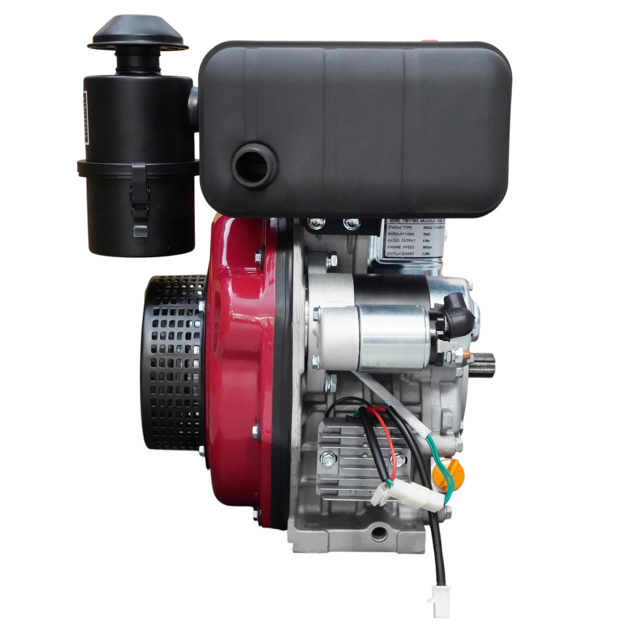 Motor DIESEL WM178FE 7 CP ax canelat (1100AE) 25,4MM