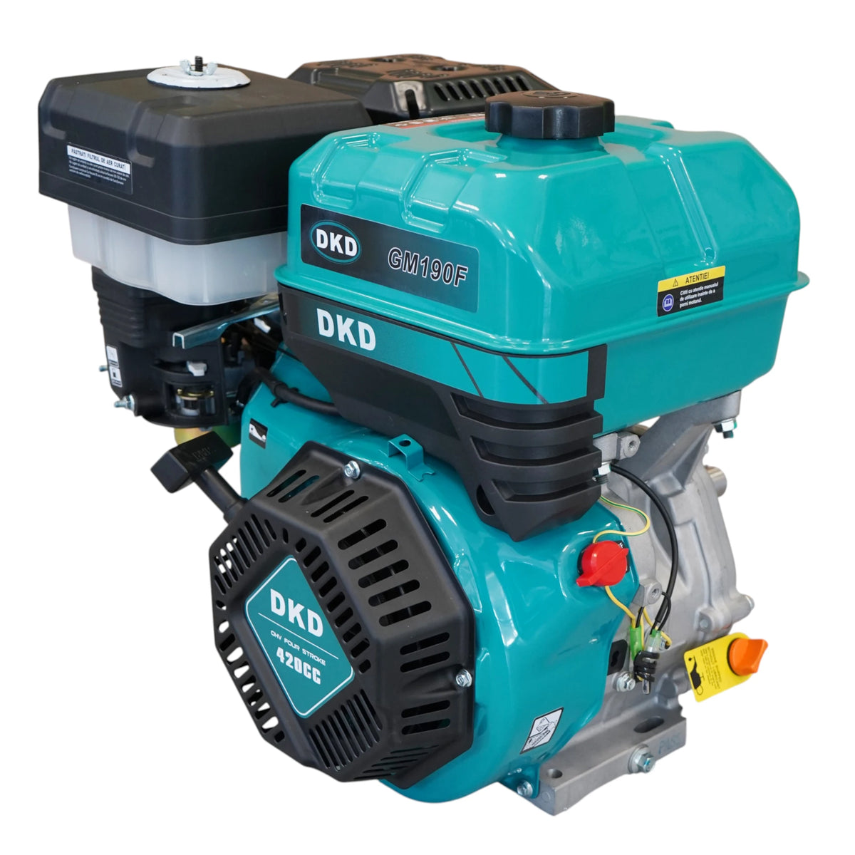 Motor BENZINA DKD190F 16CP ax pana 25,4MM