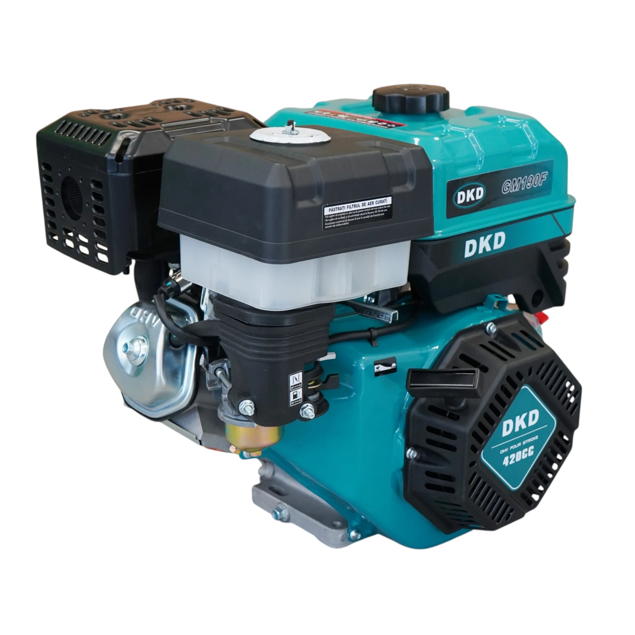 Motor BENZINA DKD190F 16CP ax pana 25,4MM