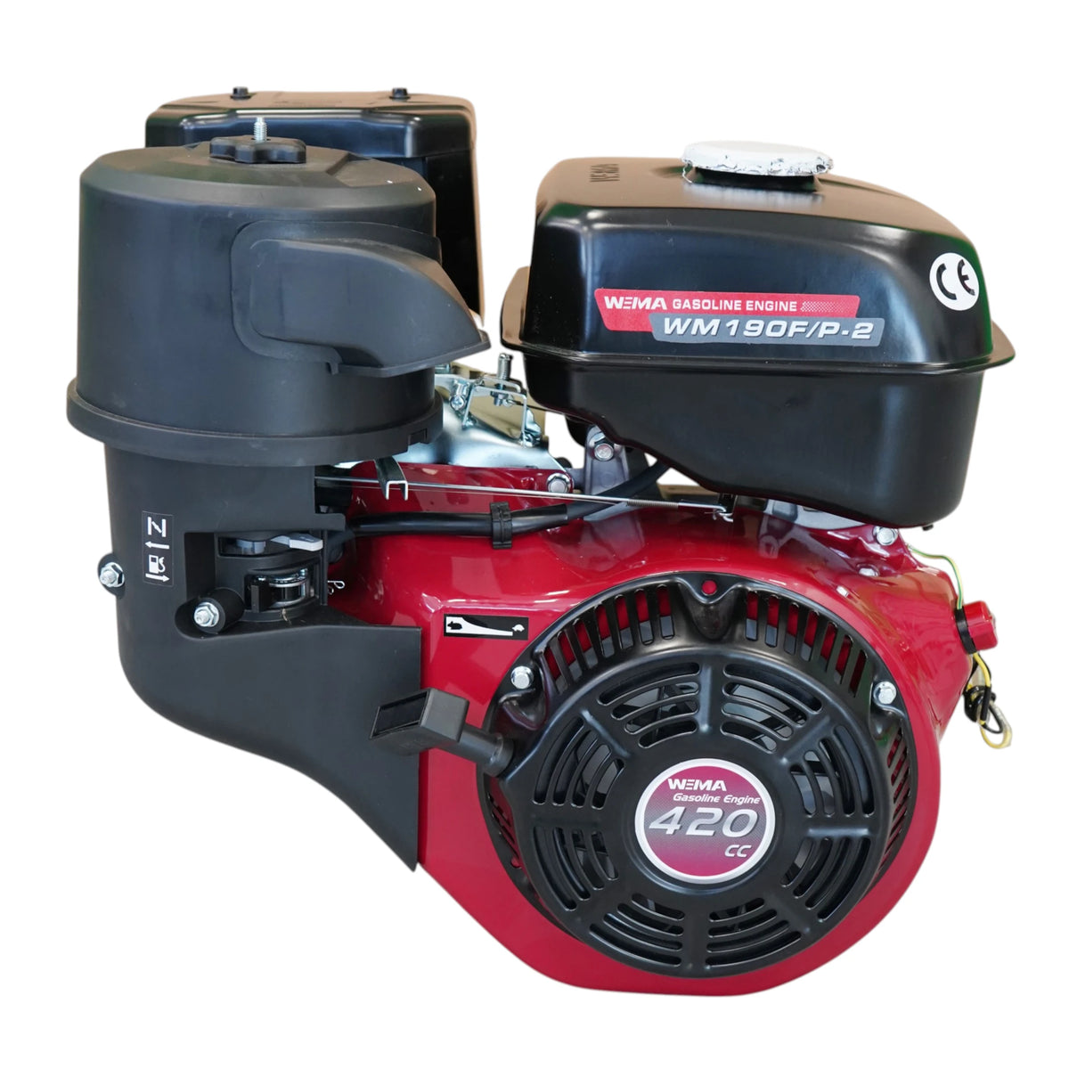 Motor BENZINA WM190F/P-2 16 CP ax conic lung