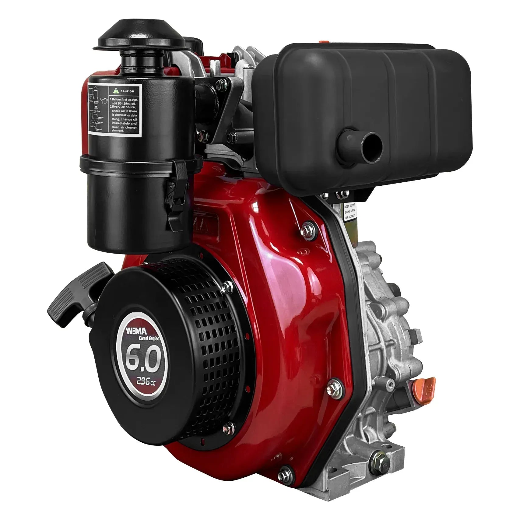 Motor DIESEL WM178FE 7 CP AX CANELAT (1100AE) 25,4MM