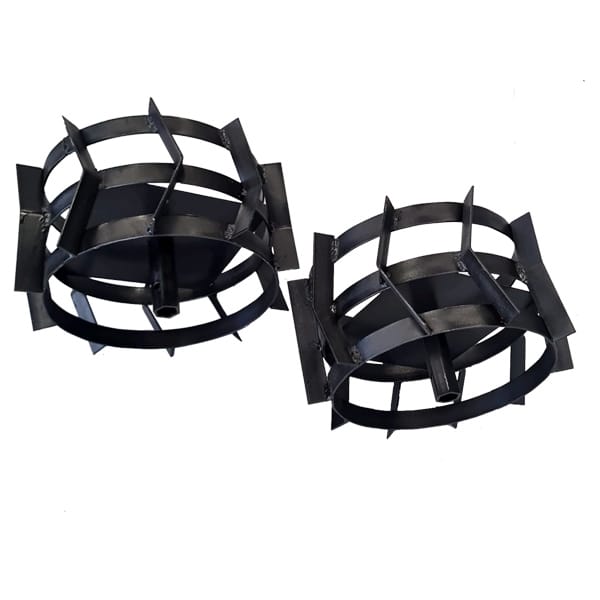 Roti metalice 350X6 manicot fixat pe roata 23 MM
